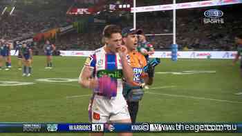 Ponga exits in final minutes