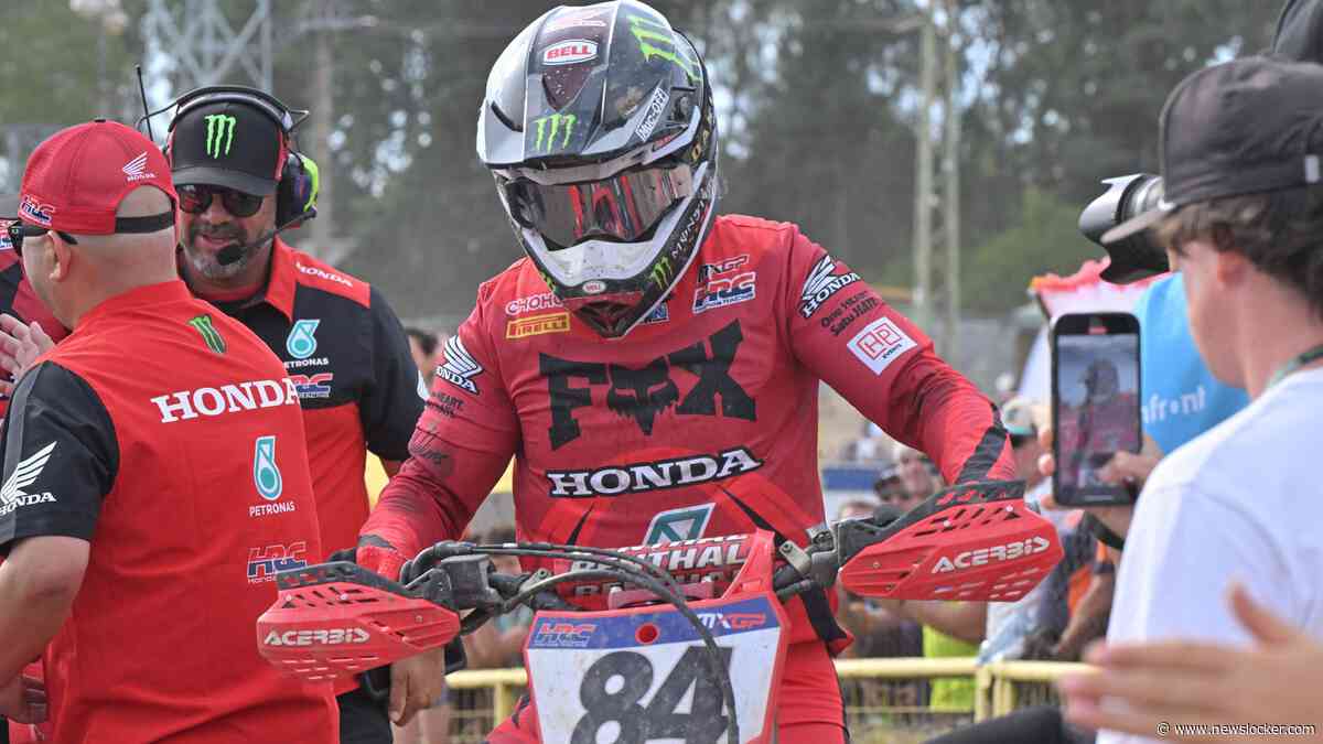 Motorcrosser Jeffrey Herlings sluit seizoen af met achtste zege op rij