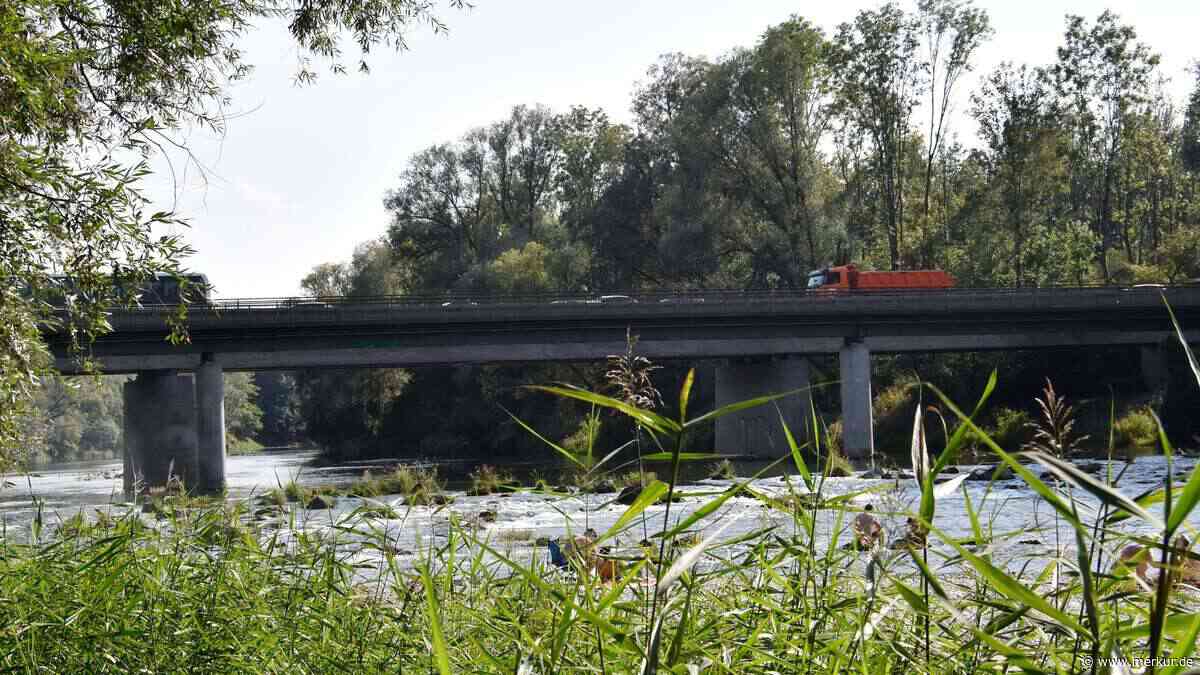 Isarradweg bei Ismaning zwei Wochen lang nur eingeschränkt nutzbar