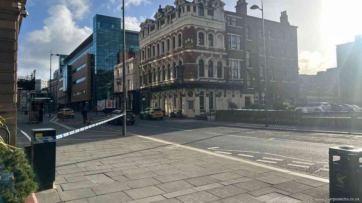 Liverpool city centre police incident live as street cordoned off