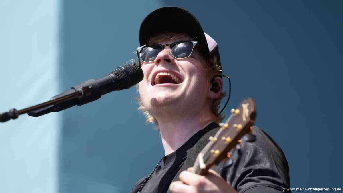 Palästina-Eklat um Ed Sheeran: Sänger tritt erstmals wieder auf und entschuldigt sich