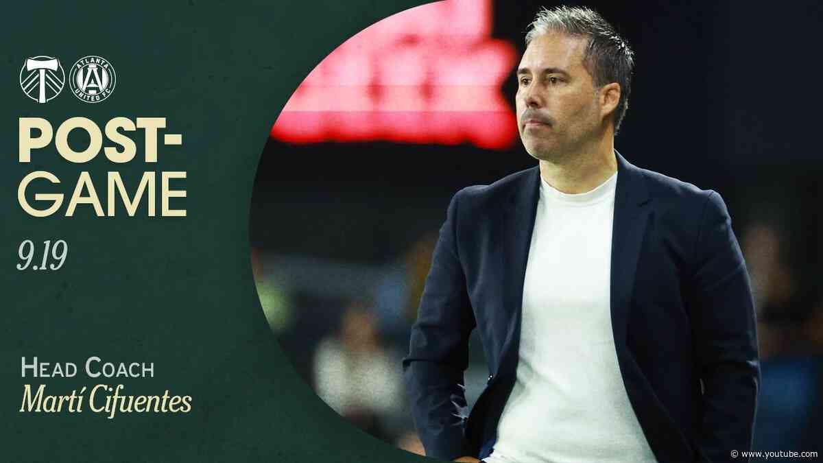 "Very disappointing night" | Martí Cifuentes discusses loss to Atlanta