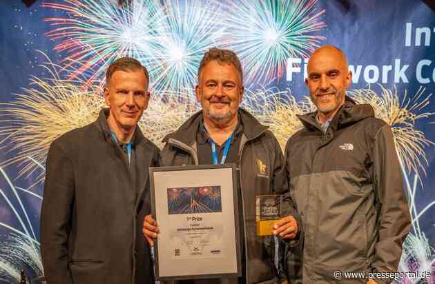 Schweden gewinnt den Internationalen Feuerwerkswettbewerb 2026 in Hannover und das bereits zum sechsten Mal!