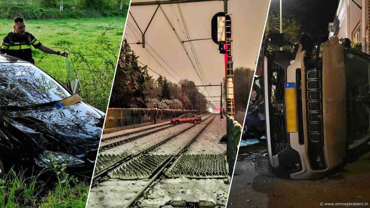 Kenteken eraf en lachgastanks verstoppen: vaker vreemde acties na een crash
