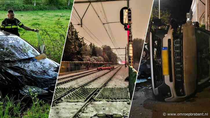 Kenteken eraf en lachgastanks verstoppen: vaker vreemde acties na een crash