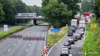 Wegen Autobahn-Ausbau: Straße in NRW wird mehr als ein Jahr lang gesperrt