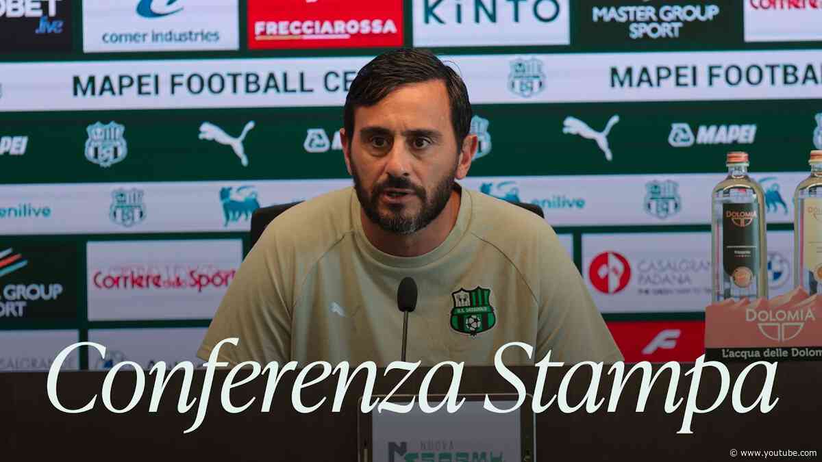 La conferenza stampa di Alberto Aquilani prima di Monza-Sassuolo