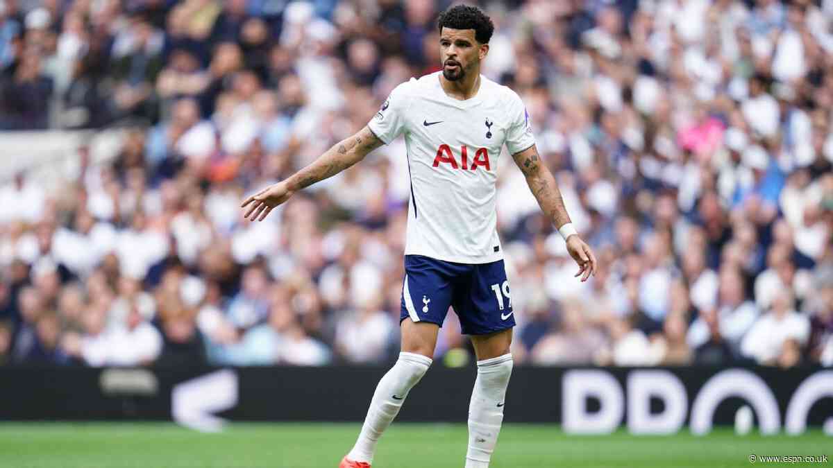 Spurs' De Zerbi on Solanke: 'Not good enough'