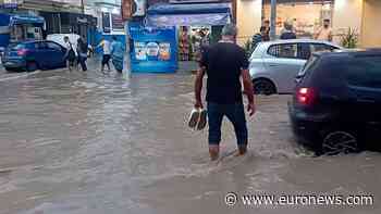Torrential rain and flooding slam Tunis, forcing schools to close
