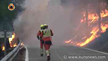 Huge wildfire in Valencia region burns 690 hectares after Spain’s hottest summer
