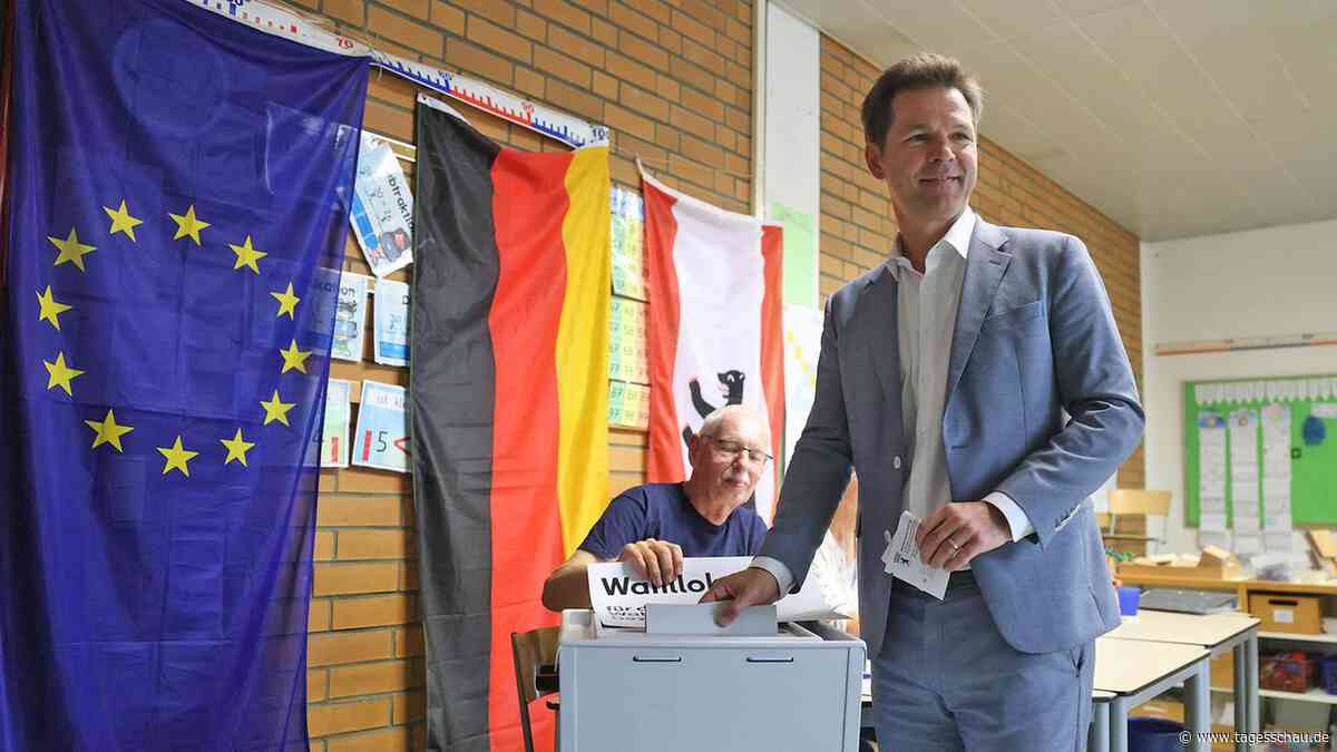 ++ Liveticker zur Berlin-Wahl: Auch SPD-Spitzenkandidat Krach an der Urne ++