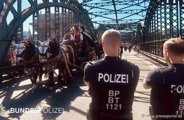 Bundespolizeidirektion München: Erster Wiesntag: Viel zu tun für die Bundespolizei / Körperverletzungen, Widerstand und Verstoß gegen Waffenverbot