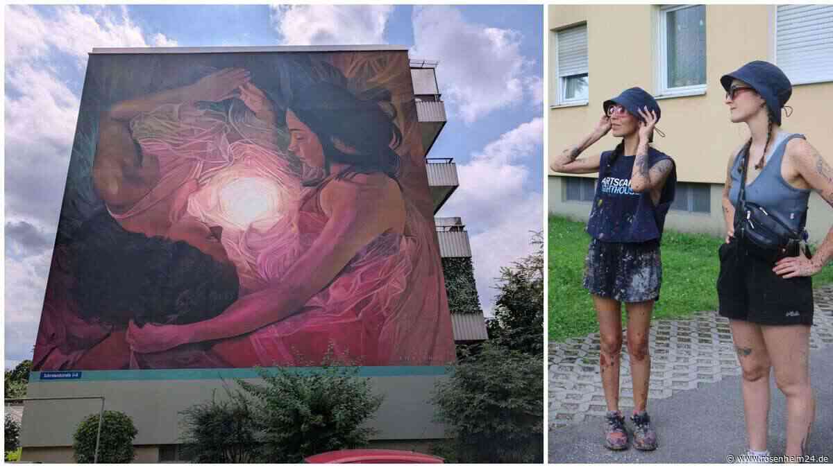 „Man malt uns den Tod auf die Straße“: Warum eine Seniorin (86) ein Rosenheimer Mural ablehnt