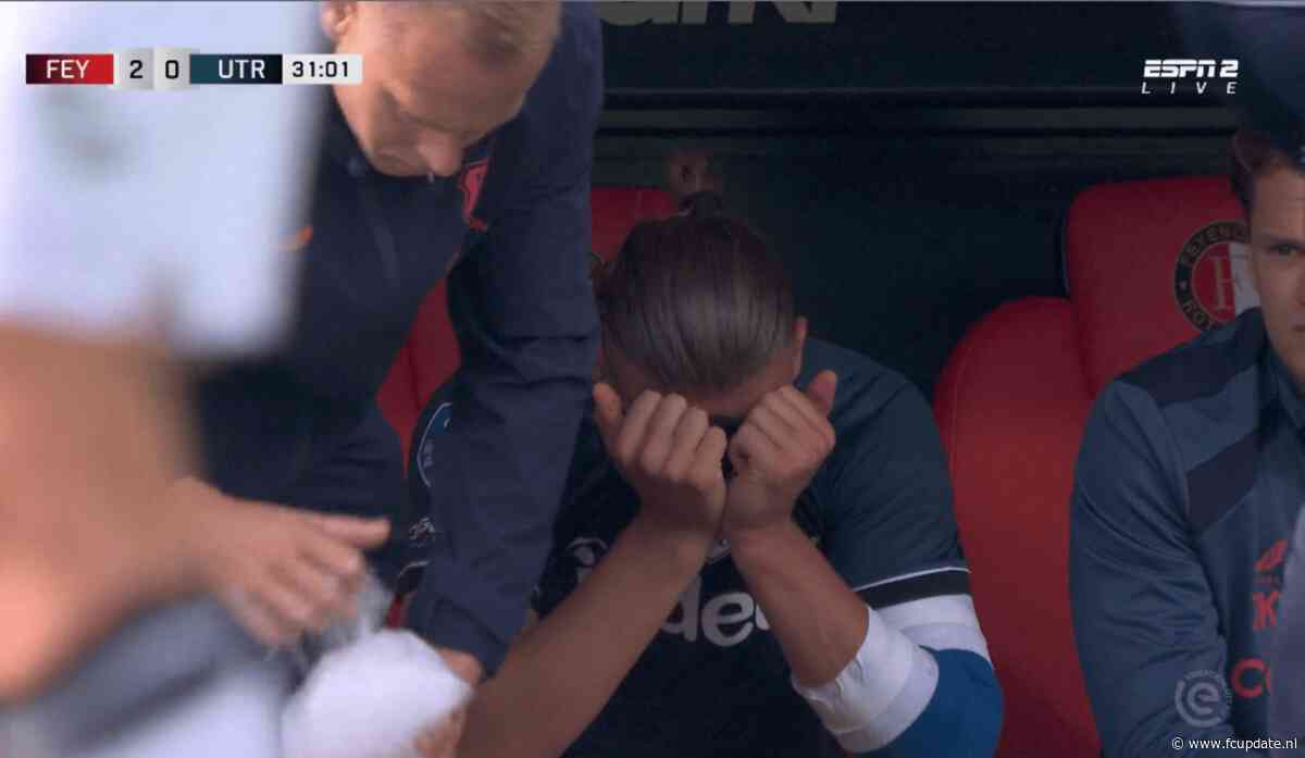 Artem Stepanov ontroostbaar na noodgedwongen wissel in De Kuip