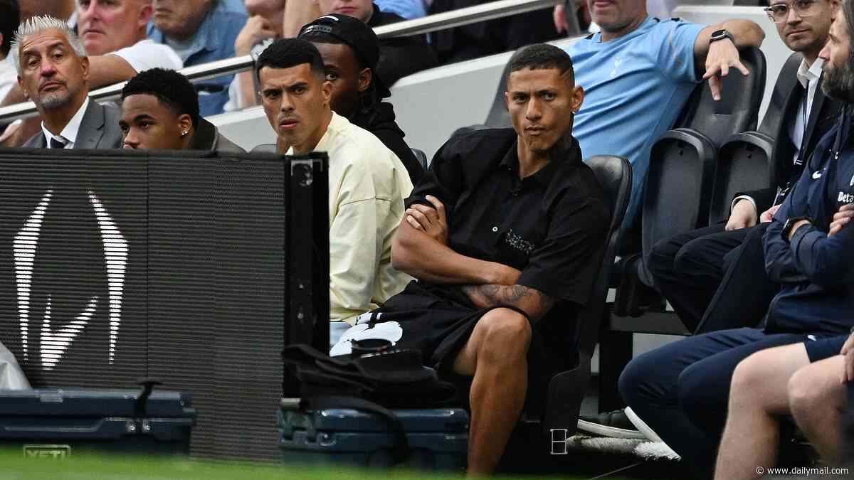 Tottenham outcast Richarlison takes to social media to send pointed message to club just hours after Spurs' latest Premier League defeat