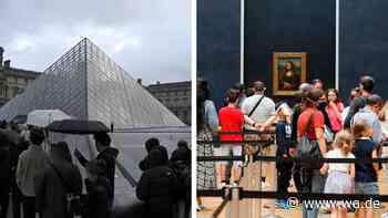 Streich im Mona-Lisa-Saal: Deutsche hängen eigene Bilder im Louvre auf und werden verhaftet