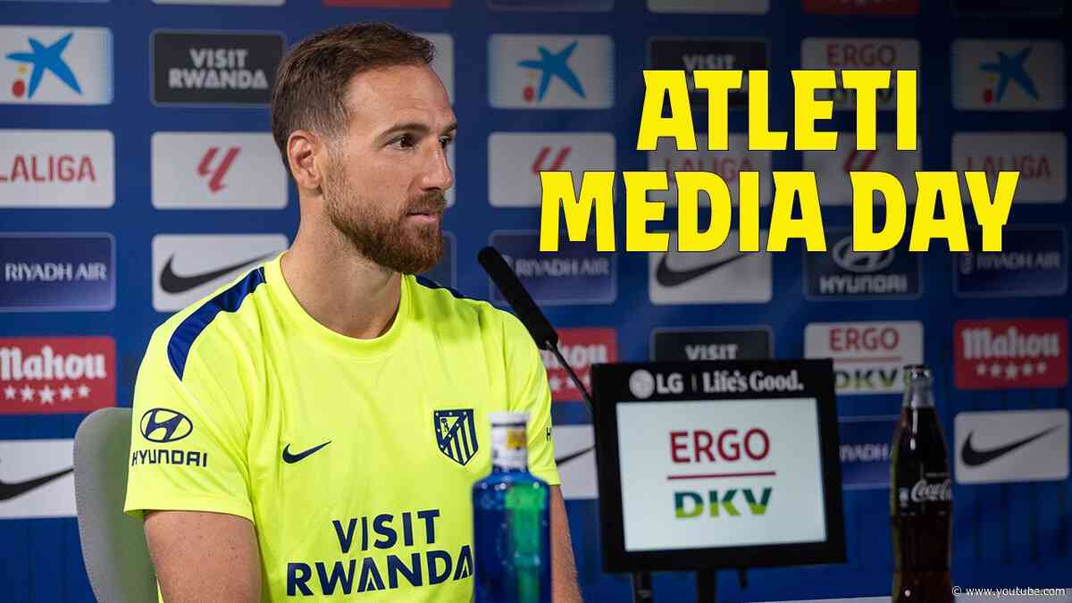 Media Day del Atlético de Madrid previo a nuestro partido contra el Real Madrid