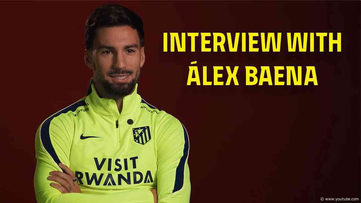 Entrevista a Álex Baena antes del Atlético de Madrid-Real Madrid