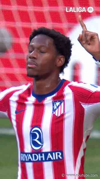 Iceman scores his first goal at home with Atleti 🥶🇨🇦