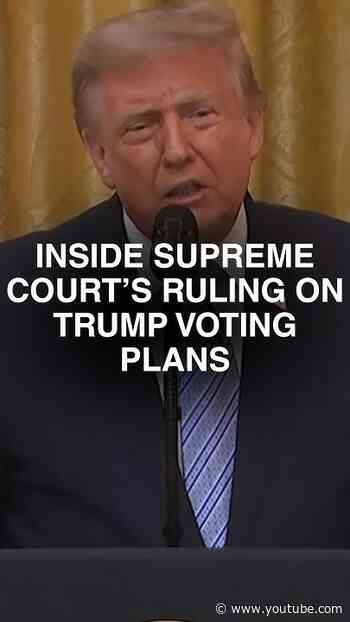 Why the Supreme Court just rejected Trump's voting restrictions. #election2026 #news #supremecourt
