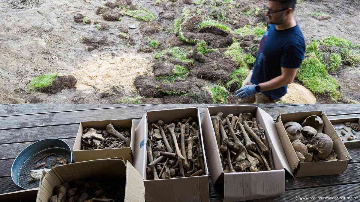 Knochenfund in Dibbesdorf: Unbekannte Gebeine erhalten letzte Ruhestätte
