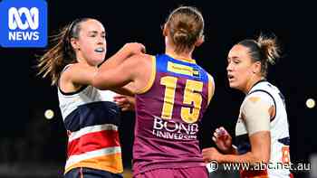 Crows prevail in fiery AFLW clash with Lions