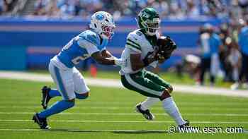 Garrett Wilson feels more free to be himself and deliver with move to outside