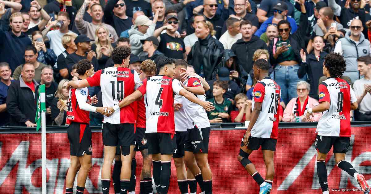 LIVE eredivisie | Feyenoord ook tegen FC Utrecht op weg naar monsterzege, Reiss Nelson maakt rentree in de Kuip