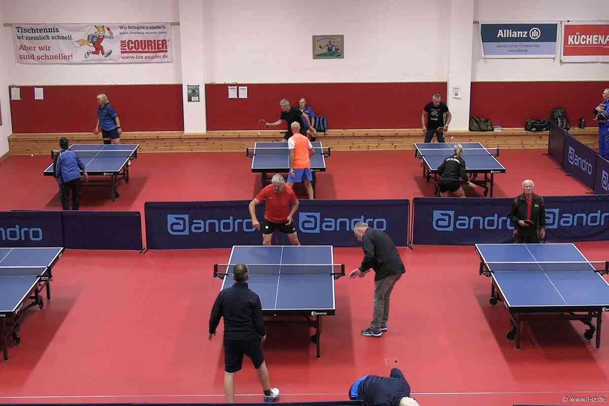 Landessportspiele 50plus in Leipzig: Tischtennis im Fuchsbau + Videos