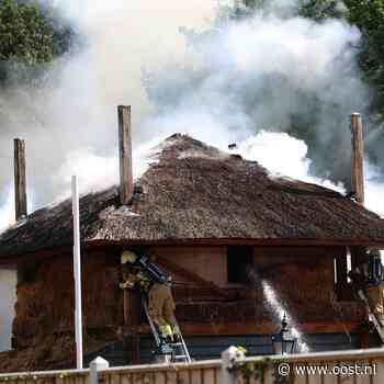 112 Nieuws: Brand in hooischuur camping Holten | Grote tak valt naast flat Zwolle