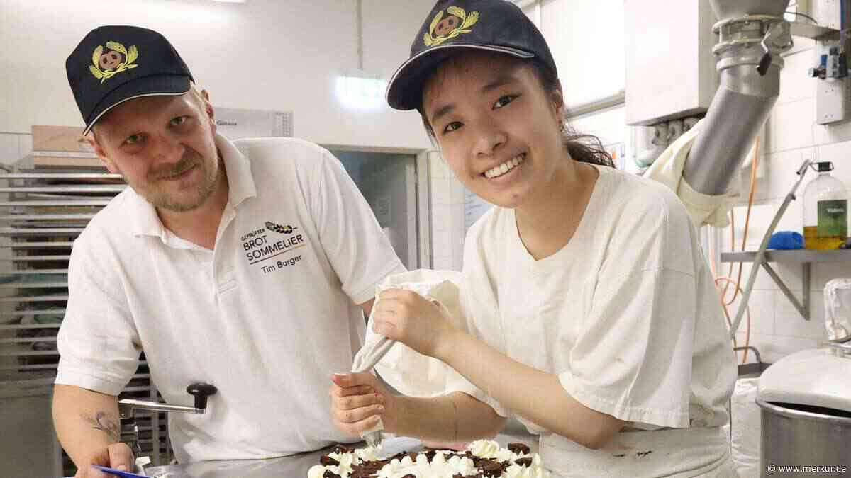 Azubi-Mangel in oberbayerischer Bäckerei: Jetzt packen fünf Lehrlinge aus Fernost mit an