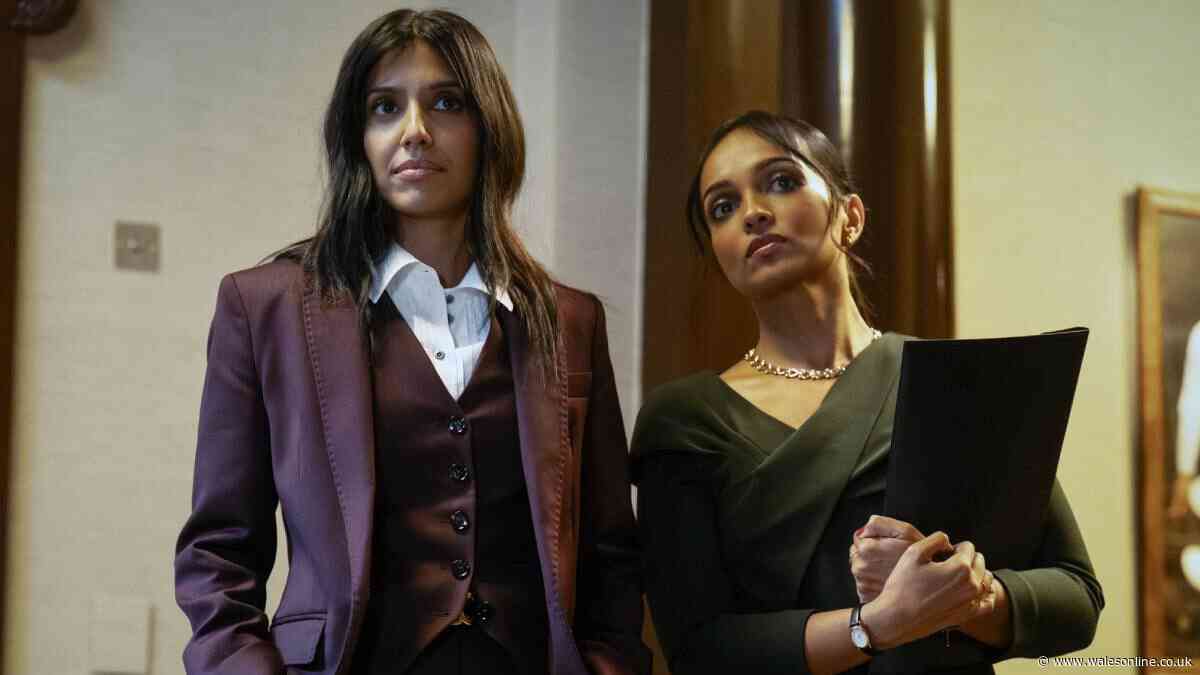 How is The Split Up connected to Nicola Walker's The Split?
