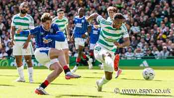 Rangers' Naderi downs Celtic in Old Firm Derby