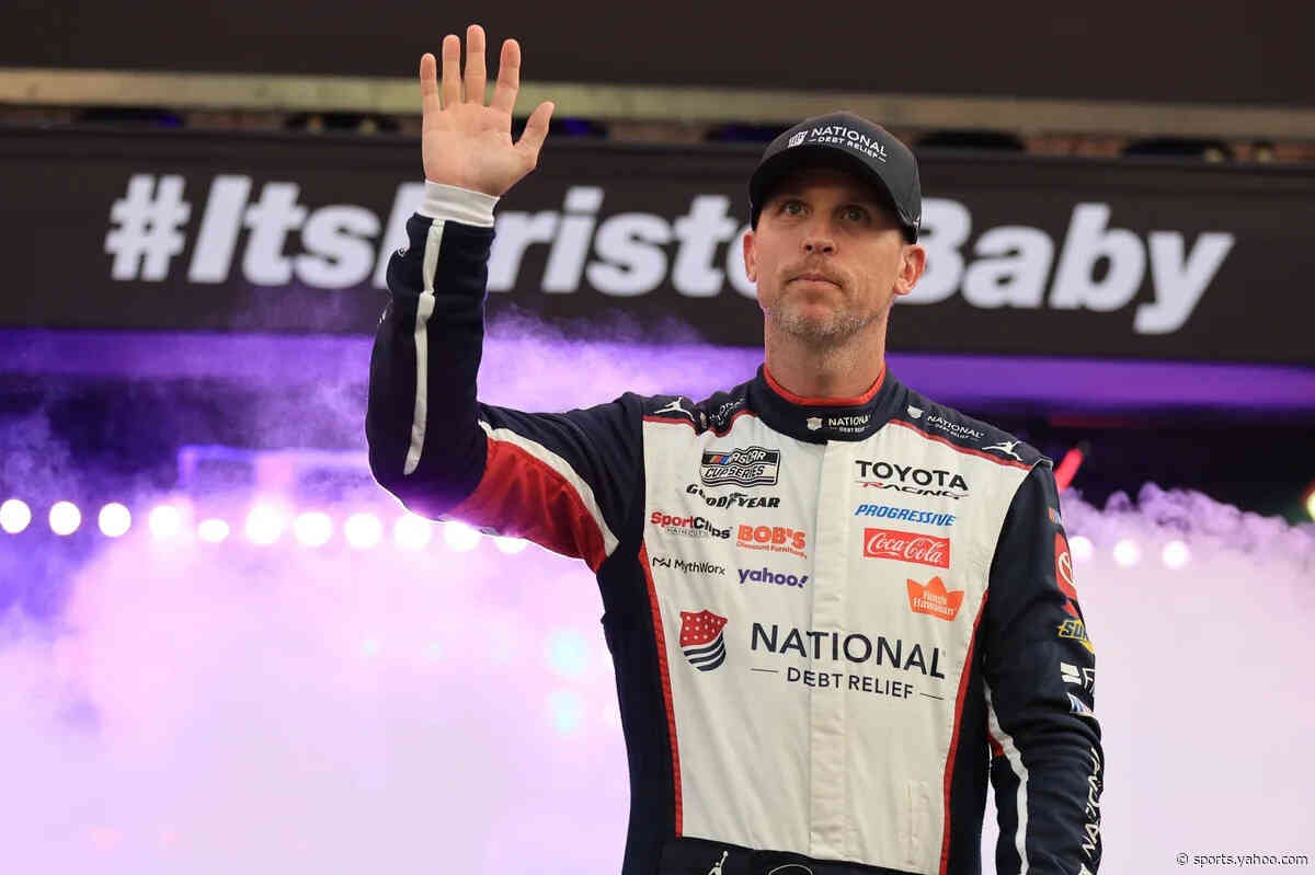 Denny Hamlin loses points lead and says "we have to get to running a little bit better"