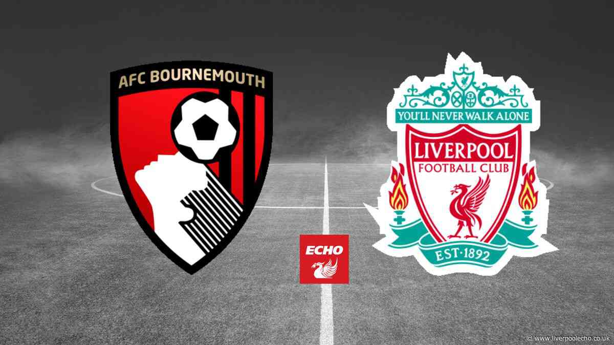 Bournemouth vs Liverpool LIVE - latest score and commentary stream