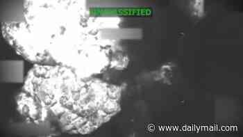 Harrowing moment suspected drug boat erupts in fireball as US strike kills four in Caribbean - taking campaign death toll to 231