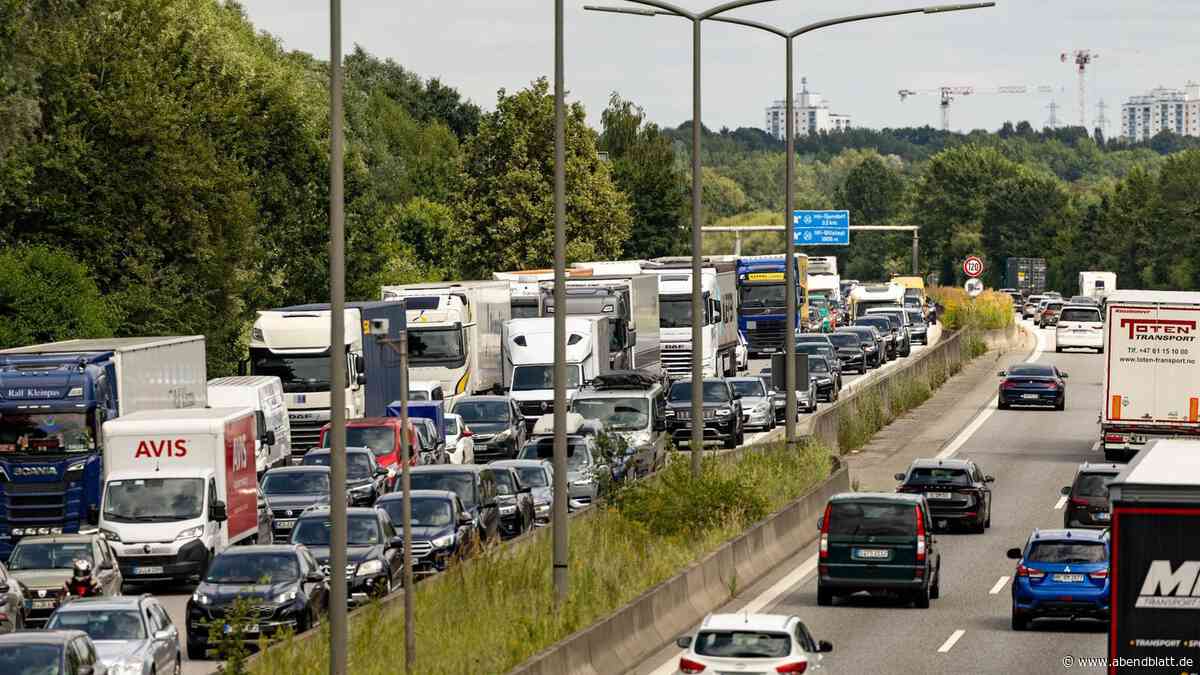 Sperrung auf A1 in Hamburg – Polizei optimiert Ampelschaltungen