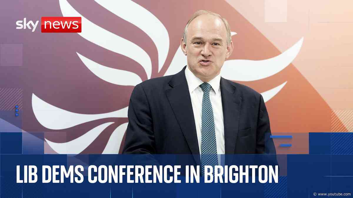 Liberal Democrat Conference continues in Brighton