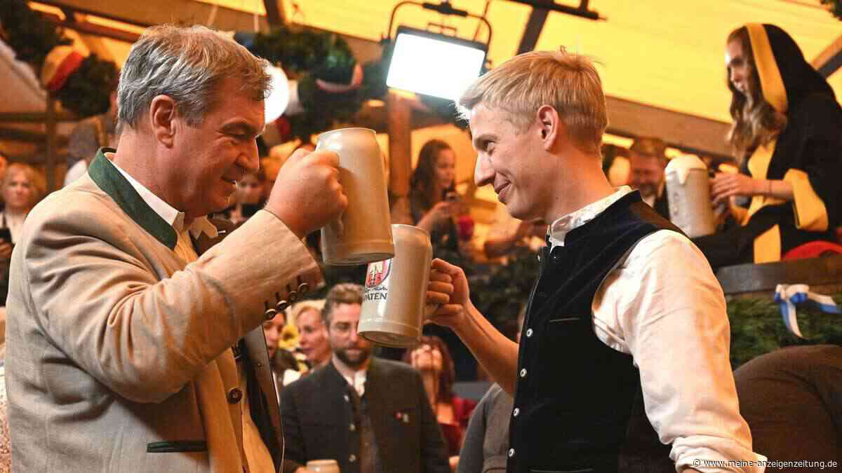 Oktoberfest-Start mit Promis und Schreckmoment