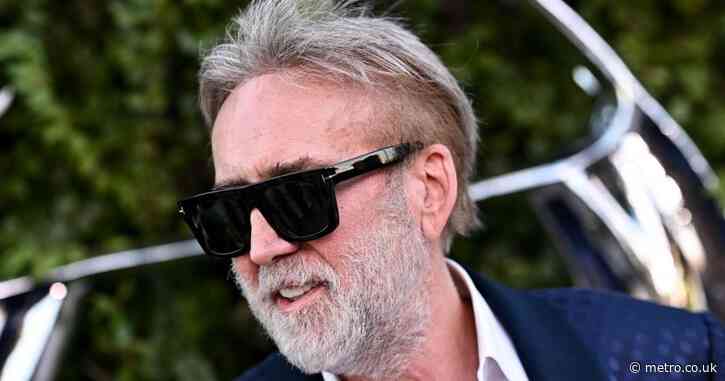 Nicolas Cage becomes a silver fox as he debuts drastic new look