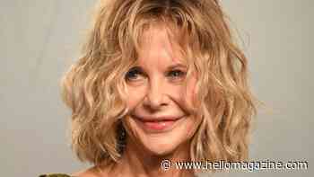 Meg Ryan is all smiles for ultra-rare appearance with actor son - and he towers over her