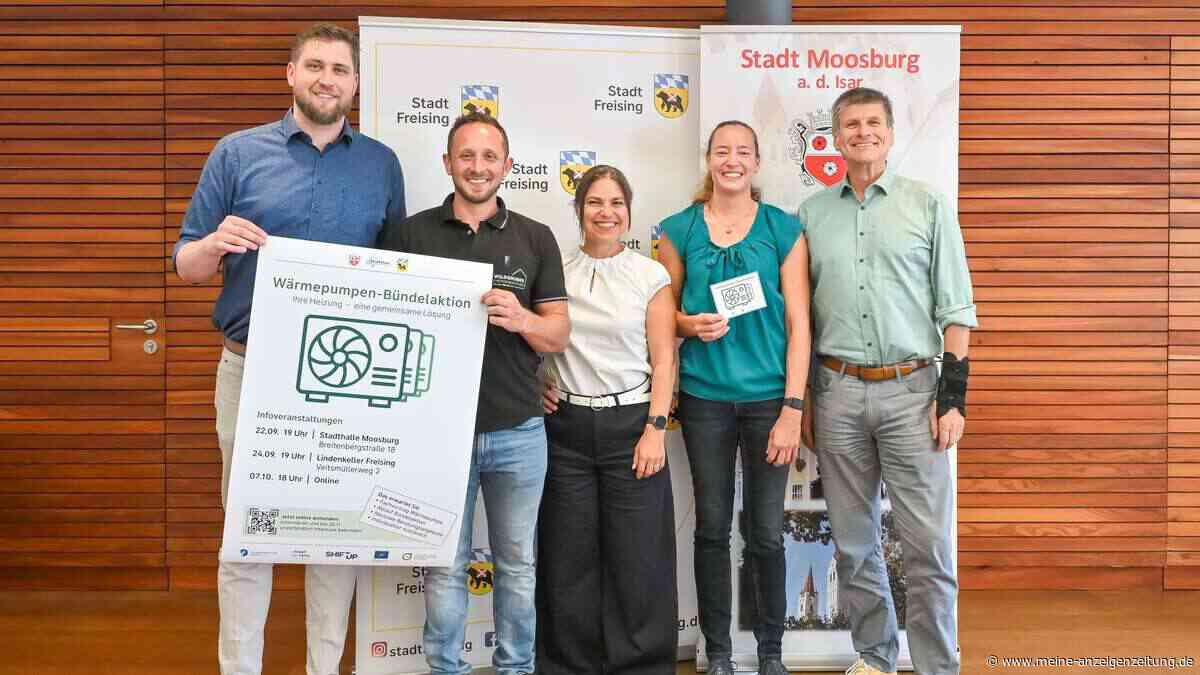 Wärmepumpen im Landkreis Freising: Bündelaktion soll 10 bis 15 Prozent sparen
