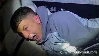 Moment drug dealer screams in terror as he's arrested by police while asleep as gang that flooded towns with cocaine and heroin is jailed