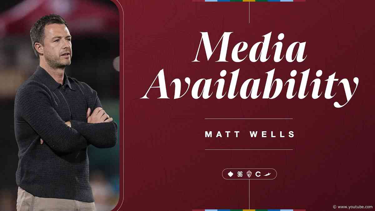 Media Availability | Matt Wells on facing Seattle, team mentality through busy schedule
