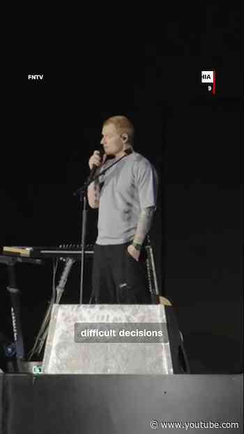 'I'm so, so sorry': Ed Sheeran speaks out at concert