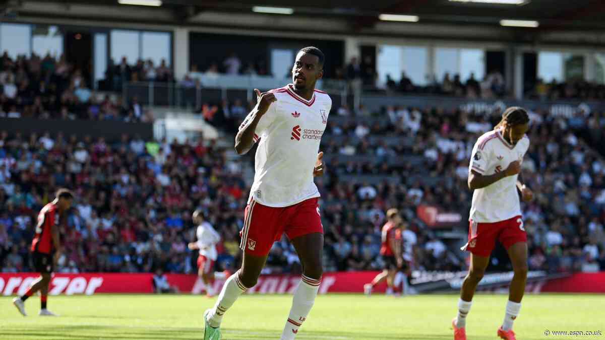 Bournemouth vs Liverpool LIVE: Premier League updates as Alexander Isak breaks deadlock