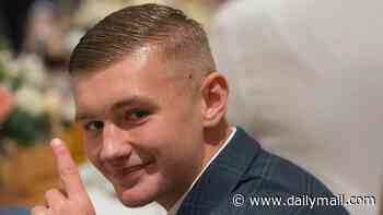 Teenage joyrider killed himself and his two friends in a fireball crash with a bus racing his Mercedes on the wrong side of the road minutes after taking 'hippy crack'