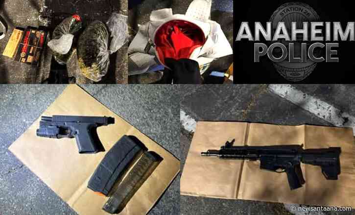 Two alleged firearms sales suspects arrested by Anaheim gang detectives; drugs and ammo seized