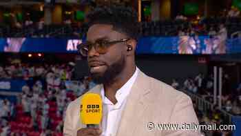 Micah Richards reveals he would not have been able to cover England's World Cup game live on the BBC after the death of his dad without Mark Chapman