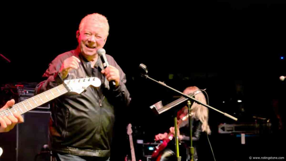 See William Shatner Cover Metallica and Ozzy Osbourne in Heavy Metal Debut